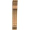 Ekena Millwork Imperial Traditional Smooth Bracket, Western Red Cedar, 5 1/2"W x 24"D x 36"H BKT06X24X36IMP01SWR - alternate 3
